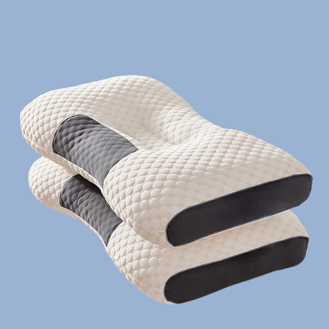 SleepFix™ SoyFiber OrthoSpa Pillow – Cervical Massage Support