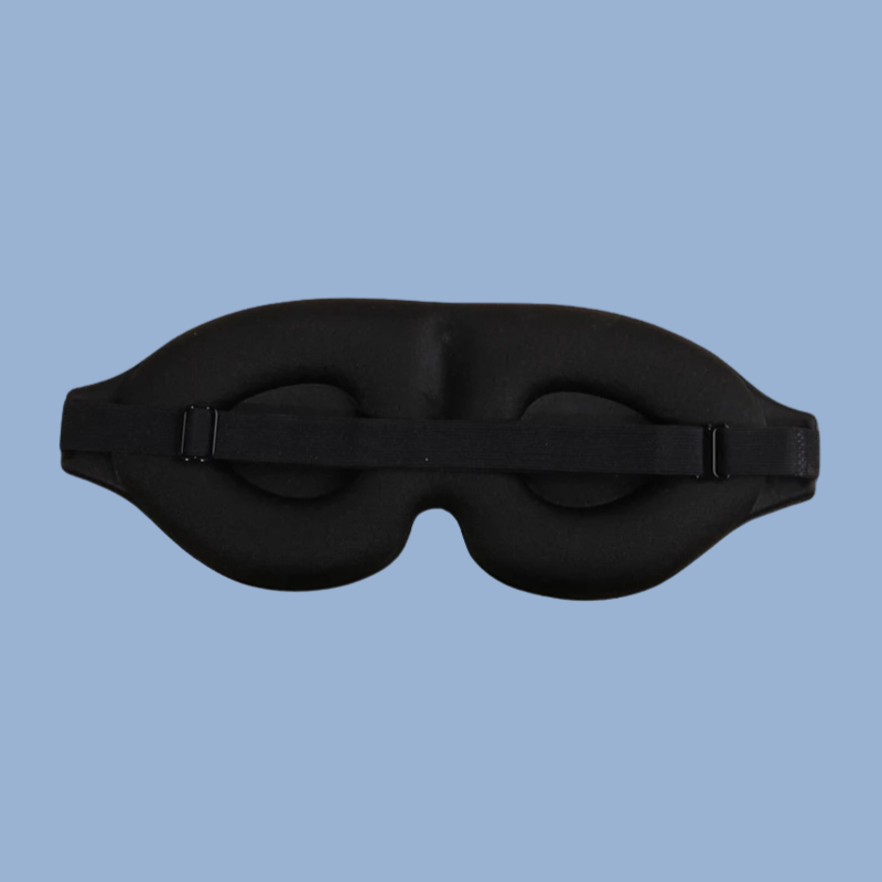 SleepFix™ DreamShade 3D Adjustable Eye Mask – Zero-Pressure, Total Blackout, Breathable