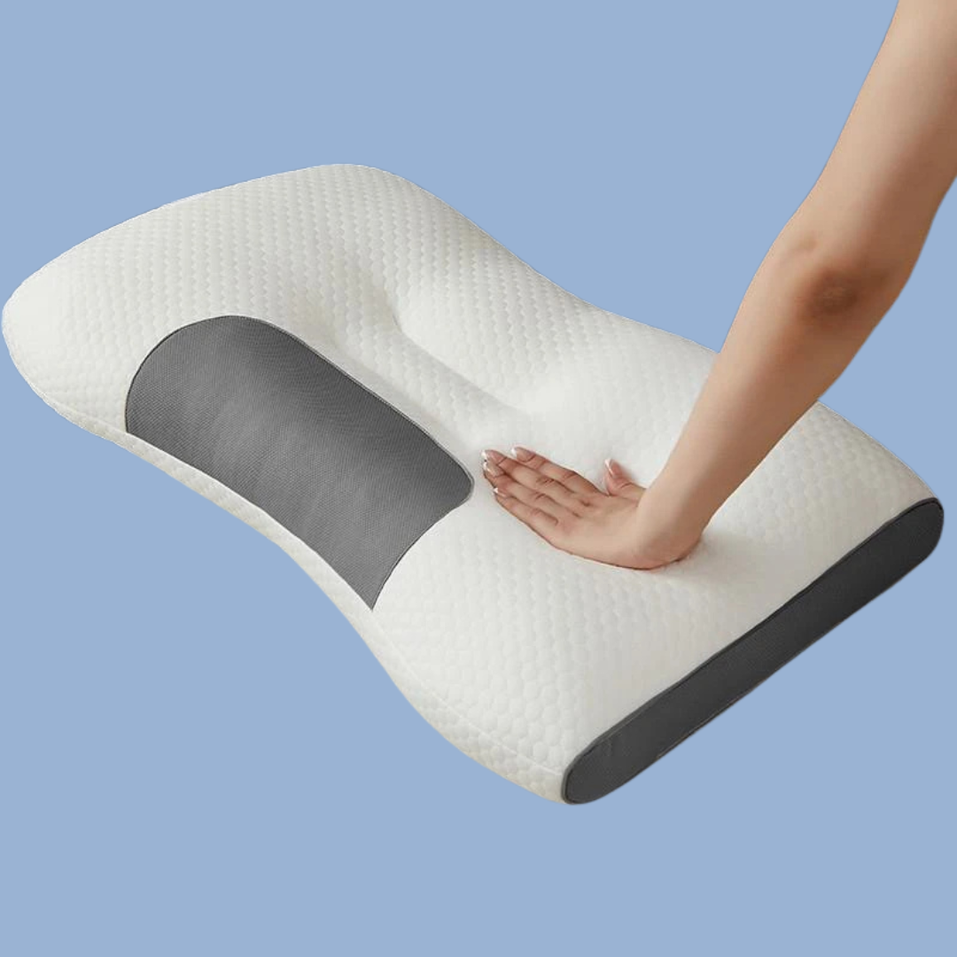 SleepFix™ SoyFiber OrthoSpa Pillow – Cervical Massage Support