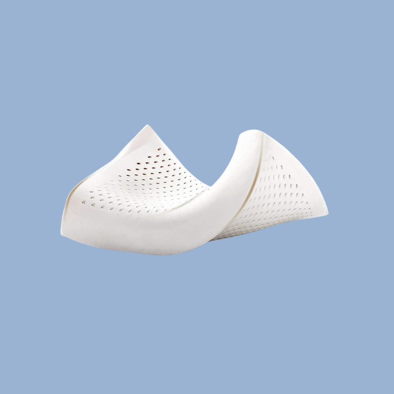 SleepFix™ Pure Thai Latex Cervical Pillow – 60×40 cm, Firm Support & Slow Rebound for Pain Relief