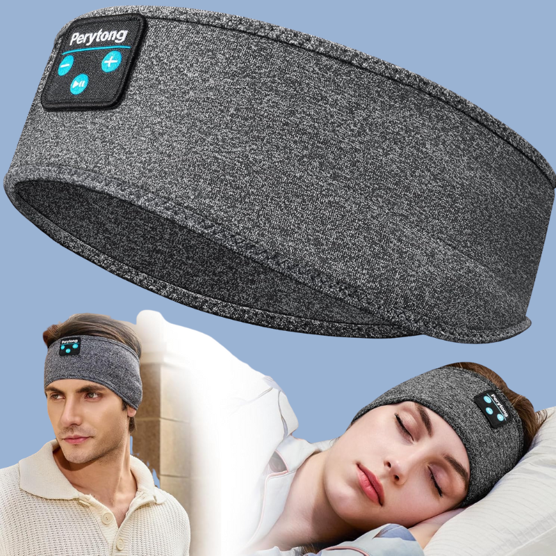 SleepFix™ Wireless Sleep Headband – Ultra-Thin Bluetooth Headphones for Sleep, Sports & Meditation