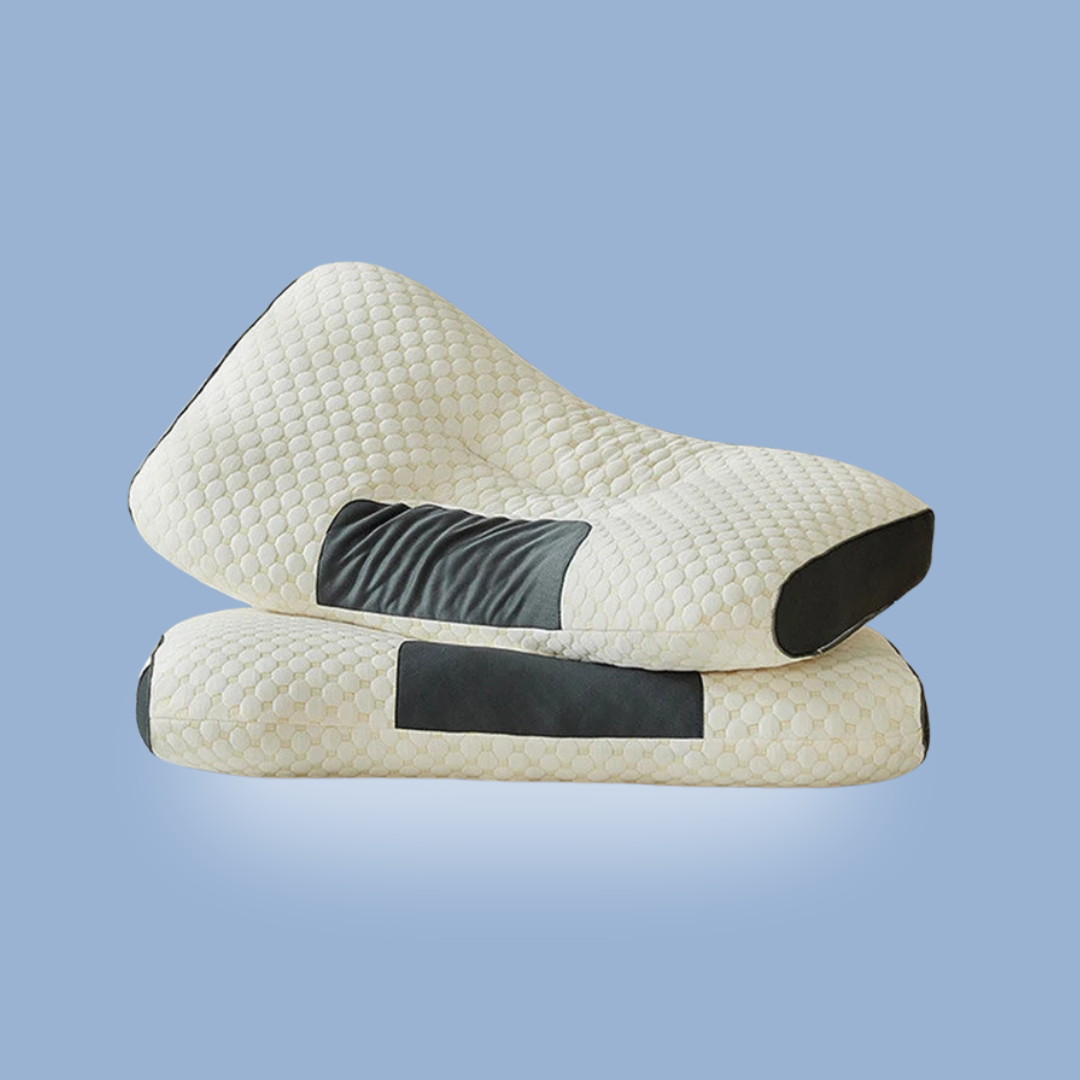 SleepFix™ SoyFiber OrthoSpa Pillow – Cervical Massage Support