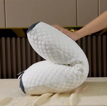 SleepFix™ SoyFiber OrthoSpa Pillow – Cervical Massage Support