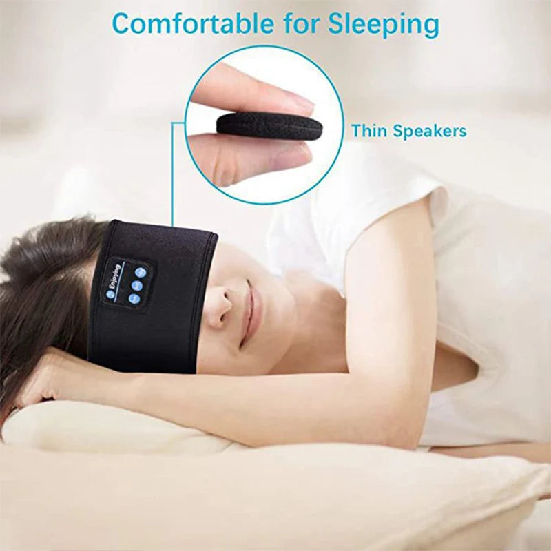 SleepFix™ Wireless Sleep Headband – Ultra-Thin Bluetooth Headphones for Sleep, Sports & Meditation
