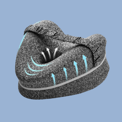 SleepFix™ HeartCore Leg Pillow – Memory Foam Hip & Knee Support for Side Sleepers & Pregnancy